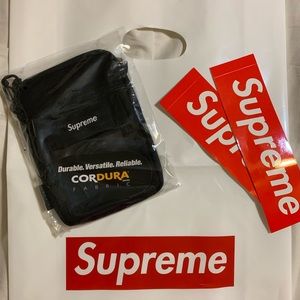 Supreme SS19 Black Utility Pouch New